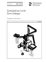 Denstply Sirona Sim Intego Operating Instructions Manual предпросмотр