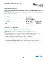 Preview for 70 page of DentalEZ Aeras Ramvac C11 User Manual