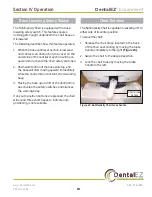 Preview for 22 page of DentalEZ NuSimplicity User Manual