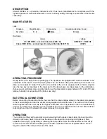 Preview for 2 page of dentalfarm A7003 Instruction And Maintenance Manual