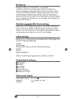 Preview for 23 page of Dentalux DKZ 2 A1 Operating Instructions Manual