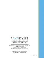 Предварительный просмотр 50 страницы Dentech AYRDYNE 4.0 Installation, Operation And Maintenance Manual