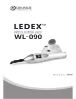 Dentmate Ledex WL-090+ Instructions For Use Manual предпросмотр