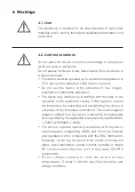 Preview for 14 page of Dentmate Ledex WL-090+ Instructions For Use Manual