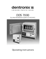 dentronix DDS 7000 Operating Instructions Manual предпросмотр