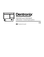 dentronix DDUS60 Owner'S Manual preview