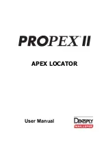 Dentsply Maillefer PROPEX II User Manual предпросмотр