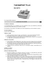 Preview for 4 page of Dentsply Maillefer THERMAPREP PLUS Directions For Use Manual