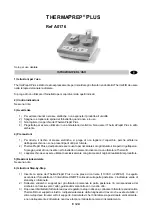 Preview for 8 page of Dentsply Maillefer THERMAPREP PLUS Directions For Use Manual