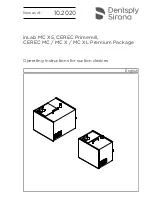 Preview for 3 page of Dentsply Sirona 6385129 Operating Instructions Manual