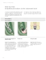 Preview for 40 page of Dentsply Sirona Ankylos Balance Base Abutment C Laboratory Manual