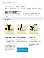 Preview for 48 page of Dentsply Sirona Ankylos Balance Base Abutment C Laboratory Manual