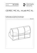 Preview for 3 page of Dentsply Sirona CEREC MC XL Supplement To Operating Instructions