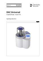 Dentsply Sirona DAC Universal Operating Instructions Manual preview