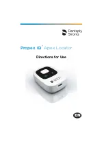 Dentsply Sirona Propex IQ Directions For Use Manual preview