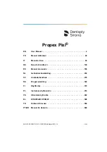 Dentsply Sirona Propex Pixi User Manual preview