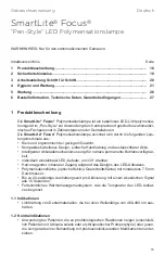 Preview for 20 page of Dentsply Sirona SmartLite Focus Manual