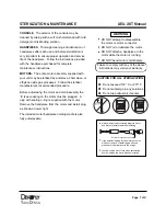 Preview for 2 page of DENTSPLY Tulsa Dental AEU-20T Operation And Maintenance Instruction Manual