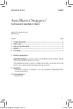 Preview for 4 page of DENTSPLY AutoMatrix Snippers+ Instructions For Use Manual