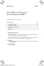 Preview for 12 page of DENTSPLY AutoMatrix Snippers+ Instructions For Use Manual