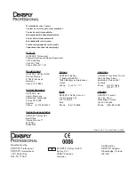 Preview for 56 page of DENTSPLY Cavitron DualSelect Directions For Use Manual