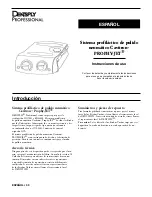 Preview for 31 page of DENTSPLY Cavitron Prophy-Jet Directions For Use Manual