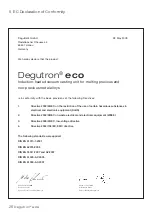 Preview for 26 page of DENTSPLY DeguDent Degutron eco Instructions For Use Manual