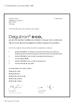 Preview for 38 page of DENTSPLY DeguDent Degutron eco Instructions For Use Manual