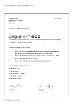 Preview for 50 page of DENTSPLY DeguDent Degutron eco Instructions For Use Manual