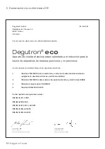 Preview for 62 page of DENTSPLY DeguDent Degutron eco Instructions For Use Manual