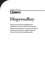 DENTSPLY Dispersalloy Directions For Use Manual preview