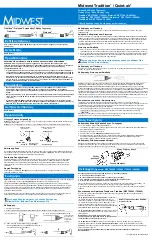 Preview for 11 page of DENTSPLY Midwest Quiet-air 464004 Installation, Maintenance And Operation Instructions