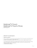 Предварительный просмотр 123 страницы DENTSPLY Multimat 2 Touch Instructions For Use Manual