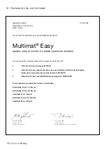 Preview for 152 page of DENTSPLY Multimat Easy Instructions For Use Manual