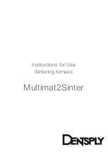 Preview for 1 page of DENTSPLY Multimat2Sinter Instructions For Use Manual