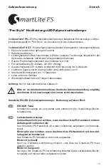 Preview for 12 page of DENTSPLY SmartLite PS Directions For Use Manual