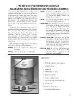 Preview for 49 page of DENTSPLY Triad 2000 Operating & Service Manual