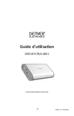 Предварительный просмотр 32 страницы Denver Electronics 5706751029486 Instruction Manual