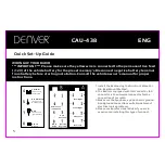 Preview for 8 page of Denver Electronics CAU-438 Instruction Manual