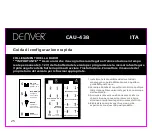 Preview for 28 page of Denver Electronics CAU-438 Instruction Manual