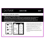 Preview for 40 page of Denver Electronics CAU-438 Instruction Manual