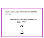 Preview for 42 page of Denver Electronics CAU-438 Instruction Manual