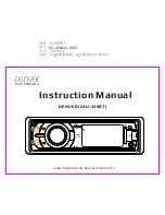 Denver Electronics CAU-439BT Instruction Manual предпросмотр