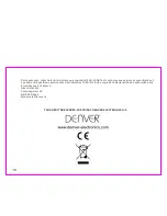 Preview for 22 page of Denver Electronics CAU-439BT Instruction Manual