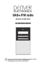 Preview for 10 page of Denver Electronics DAB-56C Operating Instructions Manual