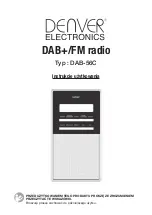 Preview for 64 page of Denver Electronics DAB-56C Operating Instructions Manual