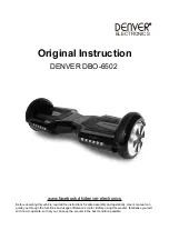 Denver Electronics DBO-6502 Original Instruction предпросмотр