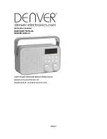 Denver Electronics DENVER DAB-39 Instruction Manual preview