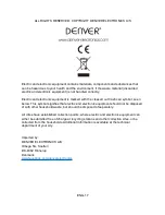 Preview for 17 page of Denver Electronics DENVER DAB-39 Instruction Manual