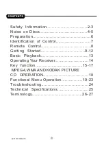 Предварительный просмотр 2 страницы Denver Electronics DRS-1908 User Manual